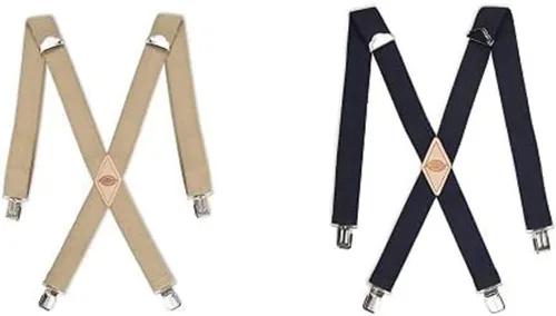 Vista 37 de Dickies - Tirante para hombre, 1 1/2 pulgadas, con clip recto, ajustable X