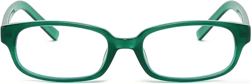 Vista 16 de HJSTES Retro Clear Rectangle Glasses for Women Men Fake Blue Light Blocking Lens Narrow Frame Non Prescription Eyeglasses
