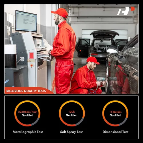 Vista 3 de A-Premium Nudillo de dirección de suspensión trasera izquierda compatible con Honda Accord 2003-2007, lado del conductor