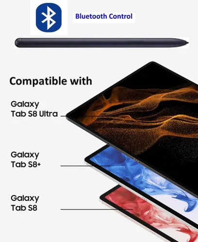 Vista 3 de Lápiz capacitivo Tab S8 y S7 (con Bluetooth) de repuesto para Samsung Galaxy Tab S8, S8 Plus, S8 Ultra y sS7 y S7 Plus y S7 Ultr s Pen +