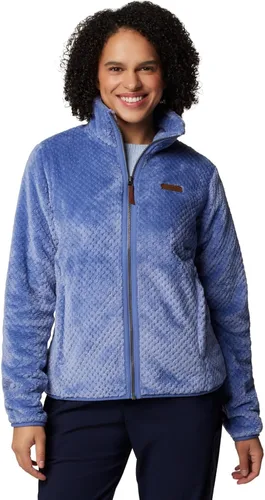 Vista 42 de Columbia - Chaqueta de sherpa Fire Side II con cremallera completa para mujer Alpenglow