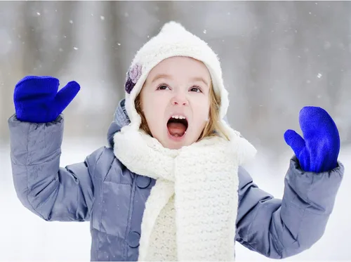 Vista 7 de Boao 12 pares de guantes de invierno para niños pequeños, guantes de punto para niños, guantes mágicos cálidos para niños y niñas, suministros