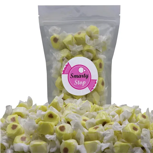 Vista 61 de Dulces gourmet suaves y masticables de agua salada, envueltos individualmente, bolsa a granel (pastel de manzana, 1 libra (paquete de 1))
