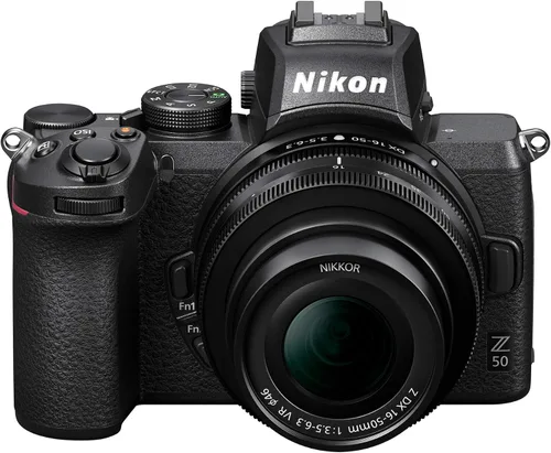 Vista 8 de Nikon Z 50 con lente de zoom gran angular Cámara compacta sin espejo para fotos/vídeos con lente de 16-50mm Modelo Nikon USA