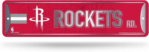 Vista 27 de Rico Industries NBA Basketball Metal Street Sign