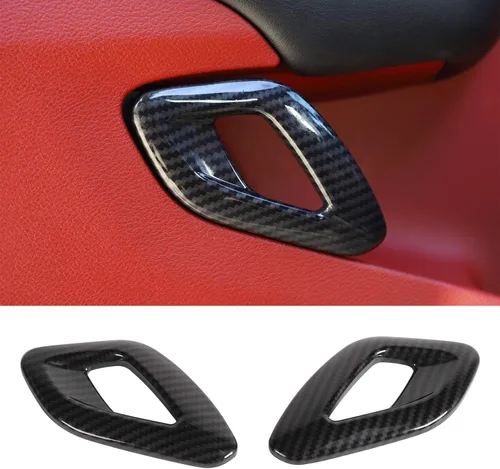Vista 11 de Voodonala Para Dodge Challenger 2015-2023 - Cubierta interior de la manija de la puerta del auto, accesorios para Dodge Challenger 2015-2023