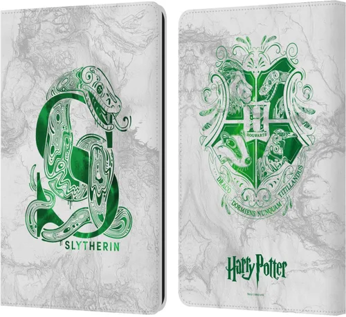Vista 10 de Head Case Designs Funda de piel con licencia oficial de Harry Potter Gryffindor Aguamenti Deathly Hallows IX compatible con Kindle Paperwhite 1/2/3