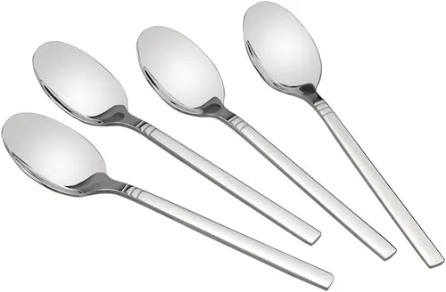 Vista 9 de Cucharas de café de acero inoxidable de 12 piezas, cuchara pequeña para expreso, mini cuchara Stainless Steel Small Spoons, Spoon Silverware