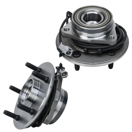 Vista 18 de Detroit Axle - 2 rodamientos de rueda delanteros para Ford Contour Mercury Cougar Mystique Volvo S40 V40, trasero para Escape Mariner Mazda Tribute