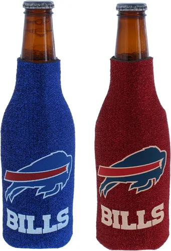 Vista 10 de Soporte aislante para latas y botellas de fútbol americano enfriador de bebidas Huggie (Nueva Orleans (Saints) - Negro) Nueva Orleans (Santos)