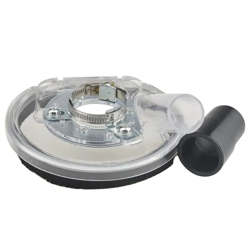 Vista 7 de Kit de cubierta antipolvo, cubierta de polvo de molienda en seco, amoladora angular ajustable de 3.937-5.906 in con rueda de copa de diamante