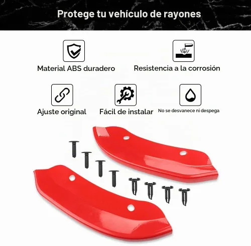 Vista 2 de JDMON Protector de parachoques delantero compatible con Dodge Challenger SRT Hellcat 2015-2021 2015 2016 2017 2018 2019 2020 2021, accesorios SRT