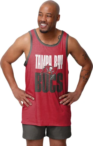 Vista 13 de FOCO NFL Mens NFL Team Logo Fashion Shirt Sleeveless Top
