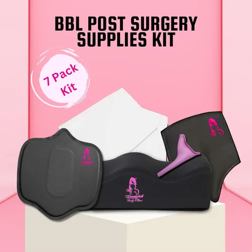 Vista 11 de Almohada BBL Después de la Cirugía, Almohada de Glúteos Cojín para el Trasero con Tablero Abdominal Postoperatorio, Espumas de Lipo Después