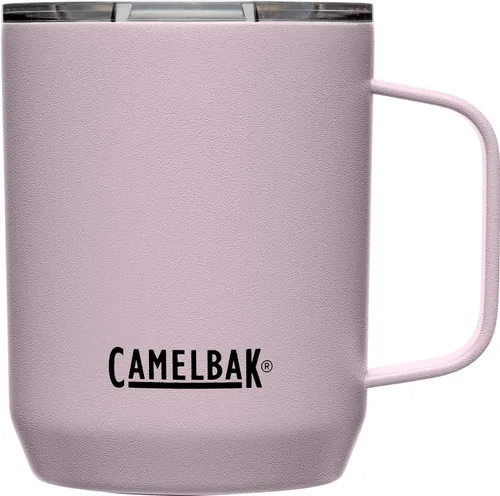 Vista 17 de CamelBak Horizon - Taza de campamento de 12 onzas, acero inoxidable aislado, tapa de tres modos, color negro