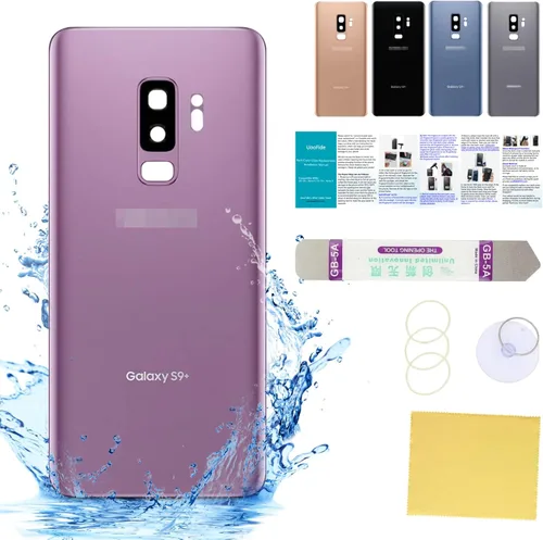 Vista 83 de Compatible con Samsung Galaxy Note 8 - Carcasa trasera de repuesto de cristal de 6.3 pulgadas, SM-N950, todos los portadores con manual de Negro