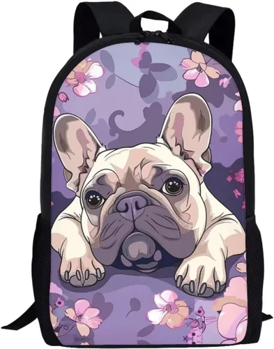 Vista 162 de HUGS IDEA Los animales frescos 3D niños escuela libro bolsa niños impresión mochilas, Baloncesto, Moderno