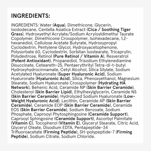 Vista 9 de iRestore Suero de retinol para cara, 1% retinol con péptidos y ácido hialurónico, suero nocturno antienvejecimiento para pieles sensibles, sin