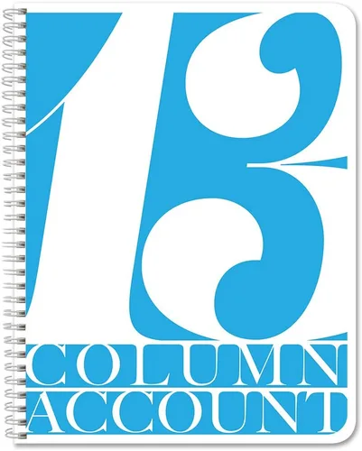 Vista 22 de BookFactory Libro de contabilidad de 2 columnas/libro de cuentas/libro de contabilidad/cuaderno (libro columnar de dos columnas) – tapa dura