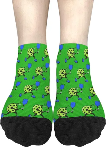Vista 3 de devor Mens No Show Socks Low Cut Socks Men Hidden Sock Fashion PICKLEBALL Socks