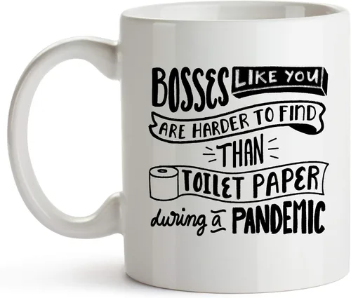 Vista 7 de YouNique Boss - Taza de café de 11 onzas, taza de café Worlds Best Boss para hombres y mujeres, taza divertida para jefe, regalos para el mejor jefe