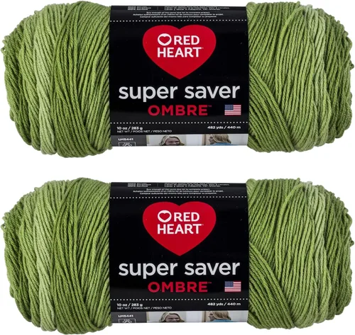 Vista 5 de Red Heart Super Saver Jumbo Ovillo de lana, Amatista