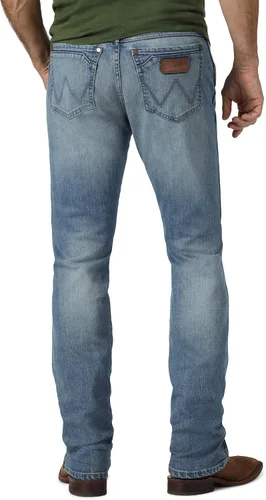 Vista 2 de Wrangler Jeans retro de corte ajustado y pierna recta para hombre