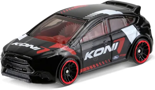Vista 2 de Hot Wheels 2017 HW Speed Graphics Ford Focus RS 176/365, negro