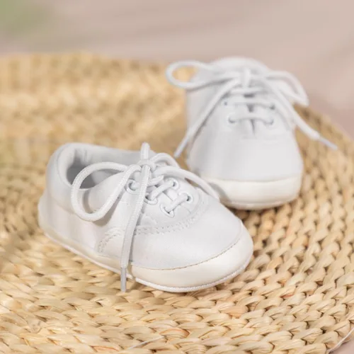 Vista 5 de Zapatos deportivos de lona para bebés y niñas de 0 a 18 meses