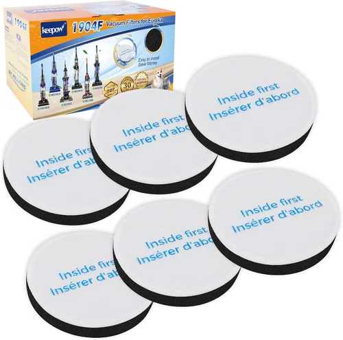 Vista 10 de KEEPOW Filtro de Reemplazo de Aspiradora para Eureka Vacuum Power Speed NEU182B, NEU181, NEU182A, NEU188A, NEU192A, NEU180, NEU180C, NEU182, NEU202