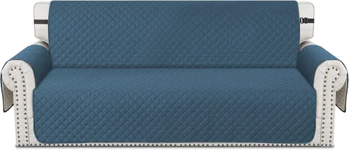 Vista 83 de XINEAGE Funda para Sillón Reclinable Resistente al Agua, Fundas Antideslizantes para Silla Reclinable con Bolsillos, Fundas Acolchadas Gruesas