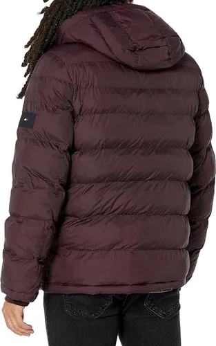 Vista 2 de Tommy Hilfiger Men's Hooded Puffer Jacket