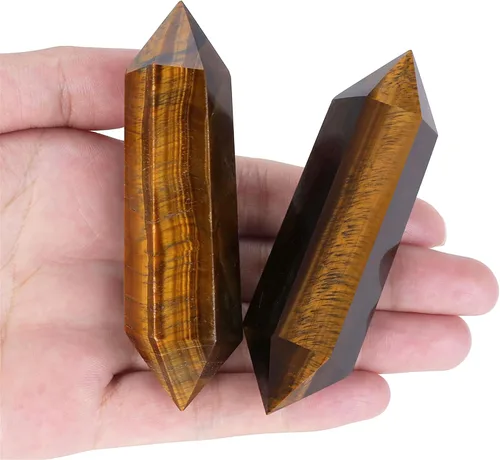 Vista 16 de YATOJUZI Varita de cristales curativos de obsidiana negra de 3.5 pulgadas, cristales naturales y piedras curativas, puntos de cristal de obsidiana