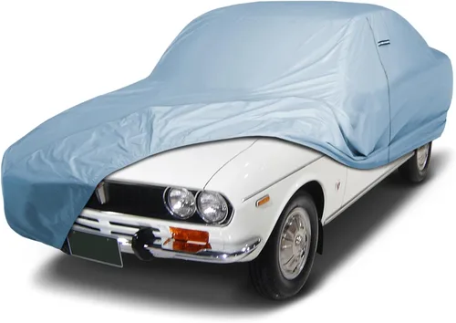 Vista 44 de iCarCover Funda de automóvil personalizada para Mazda 1200 (1970), impermeable, para todo tipo de clima, lluvia, nieve, UV, protector solar
