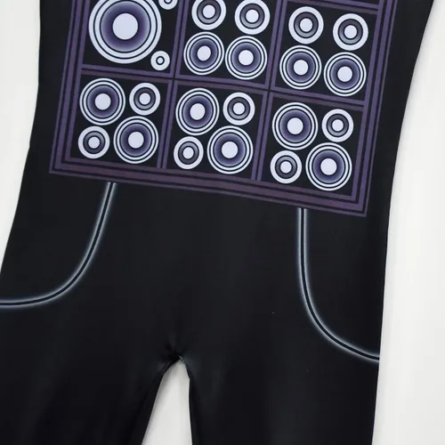 Vista 3 de RXR Disfraz de hombre de televisión, disfraz de Skibidi para niños, disfraz de TV Man cosplay, overol de camarógrafo para hombre, trajes