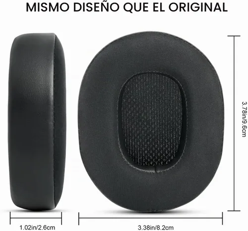Vista 8 de Gvoears Almohadillas de repuesto para Skullcandy Crusher inalámbricas, Crusher ANC/EVO, Hesh ANC/EVO, Hesh 3 inalámbricos, también apto