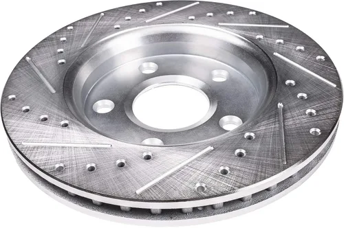 Vista 198 de Detroit Axle - Rotores de freno delantero para 04-13 Mazda 3 Rotores de frenos de disco 06-15 Mazda 5 Reemplazo: Rotor regular delantero de 11.81