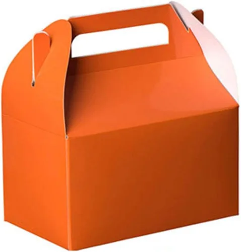 Vista 8 de Hammont Party Favors - Cajas de papel para golosinas (paquete de 10) contenedores de papel de color negro y cajas para golosinas, cajas de galletas