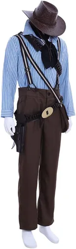 Vista 2 de Arthur Morgan - Conjunto completo para disfraz de cosplay