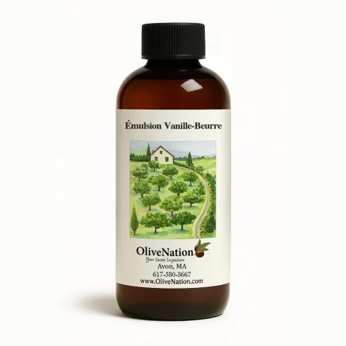 Vista 3 de Emulsión de mantequilla y vainilla para hornear, sabor soluble en agua, Kosher, sin gluten, vegano, 4 onzas
