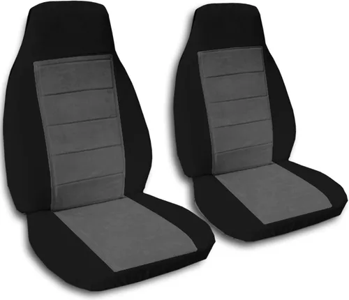 Vista 20 de TOTALLY COVERS Compatible con Ford F-150 F-250 F-350 de 1992-1998 con dos tonos para asiento de camión (sillas capitanes/cubos) con reposabrazos