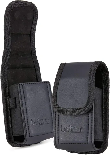Vista 7 de BELTRON - Funda universal con tapa para teléfono, funda vertical de piel para TCL Flip Pro, Flip 3, Alcatel Go Flip 4, Go Flip V, Cingular Flip 2