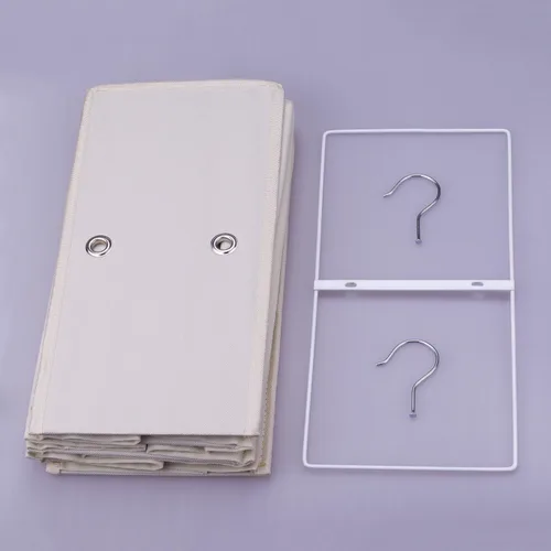 Vista 6 de Organizador Colgante para Bolso y Bolso de Mano Artículos para el Hogar No Tejidos 10 Bolsillos Organizador de Almacenamiento para Clóset