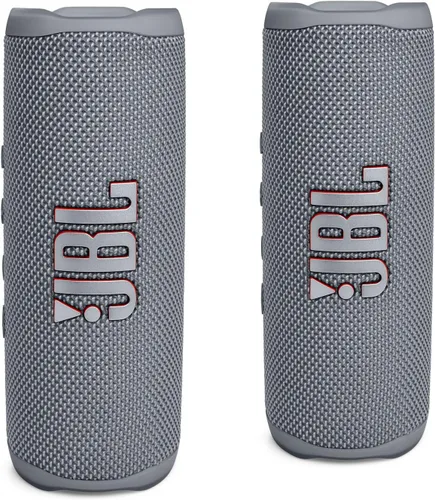 Vista 3 de JBL Paquete de altavoces Bluetooth portátiles impermeables FLIP 6, color negro (paquete de 2)