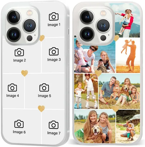 Vista 34 de Fundas de teléfono personalizadas Red Love You Imágenes empalmadas para iPhone 5 6 7 8 11 12 13 14 15 16 Pro Max Plus Mini X para Samsung S21 S22