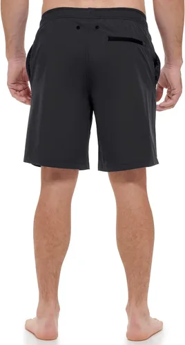 Vista 3 de Calvin Klein Men's Standard Quick Dry Logo Bermuda Swim Trunk
