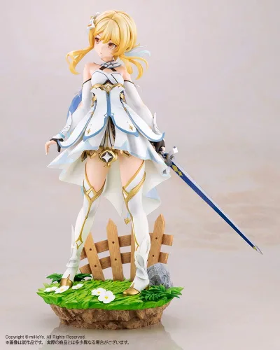 Vista 2 de Genshin Impact Figura prepintada a escala 1/7: Lumine