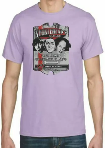 Vista 6 de KNUCKLEHEAD'S Garage - Camiseta para adulto DryBlend - Humornovedad de Three Stooges
