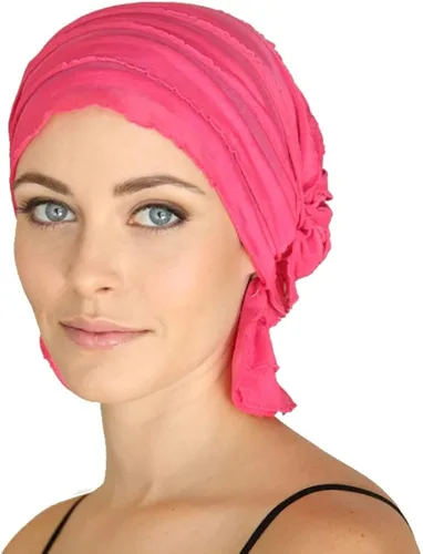 Vista 4 de Gorros Chemo Beanies, talla única , Hot Pink
