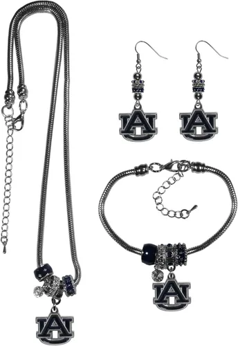 Vista 15 de Siskiyou Sports NCAA Euro Bead Jewelry - Juego de 3 piezas para mujer